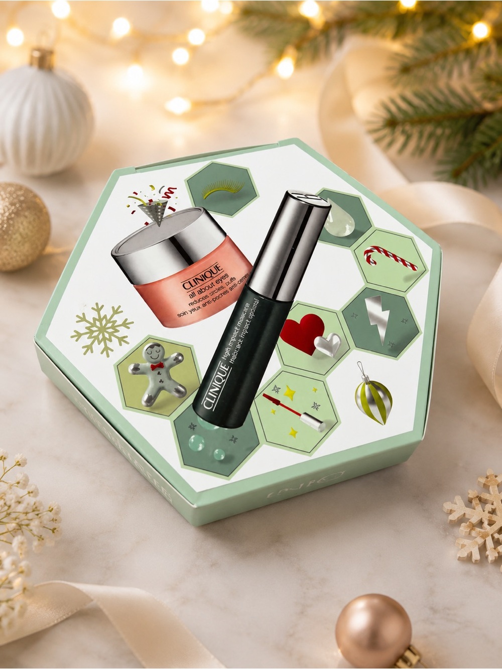 Clinique mascara and eye cream
